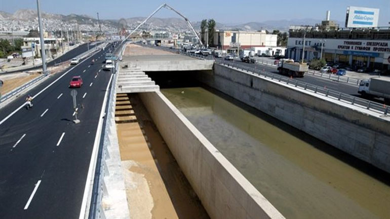 Αντιθορυβικά πετάσματα κατά μήκος της Λεωφ. Κηφισού