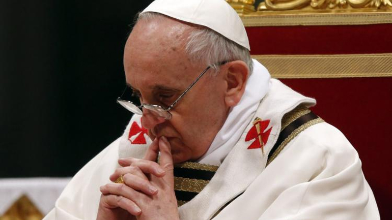 Tη λύπη του για τα θύματα της τραγωδίας στη Μέκκα εξέφρασε ο πάπας Φραγκίσκος