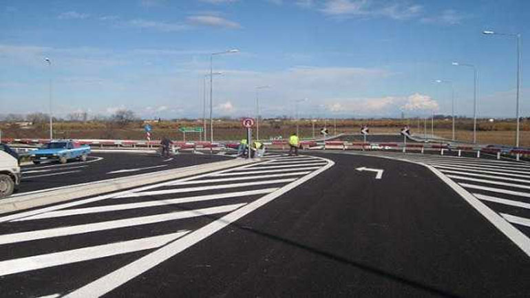 Εργασίες στο ύψος της σήραγγας Βερμίου στην Εγνατία Οδό