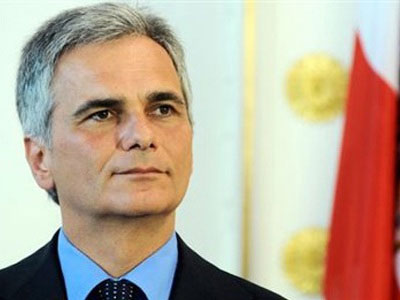 Απορρίπτει έξοδο της Ελλάδας από το ευρώ ο καγκελάριος της Αυστρίας