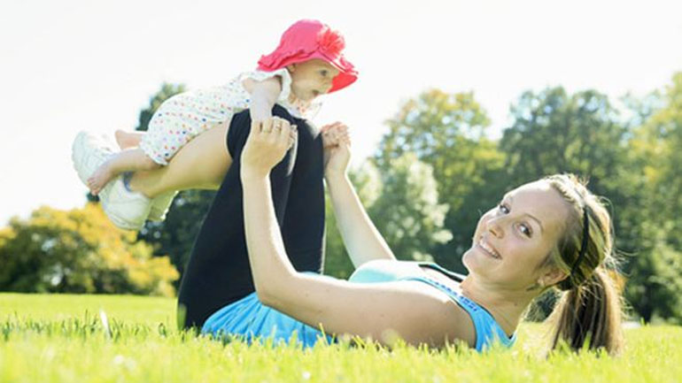 Δείτε πότε να ξεκινήσετε γυμναστική μετά τον τοκετό!