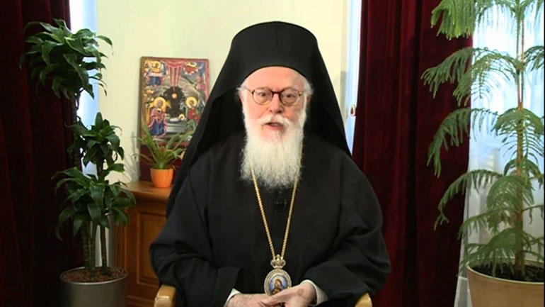 Το μήνυμα του αρχιεπισκόπου Αλβανίας για την Ανάσταση