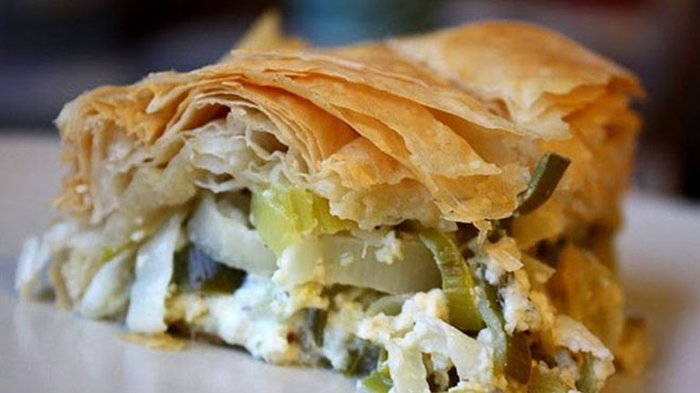 Πηλιορείτικη πρασόπιτα