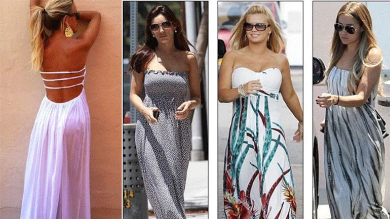 Πώς να φορέσετε το μάξι φόρεμα σωστά