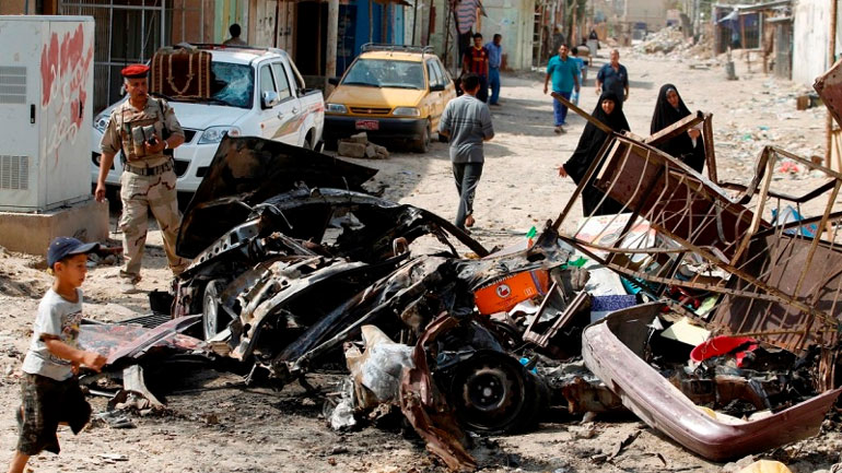 Ανάληψη ευθύνης για τη βομβιστική επίθεση στο Ιράκ – Στους 100 οι νεκροί