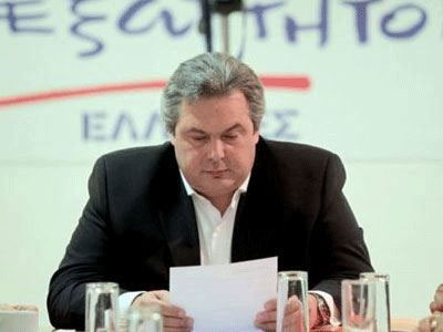 Ο Καμμένος για τις δηλώσεις Σαμαρά – Γιούνκερ