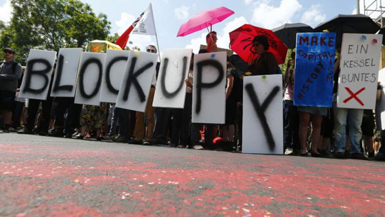 Διαδήλωση κατά της λιτότητας την Τετάρτη στη Φρανκφούρτη