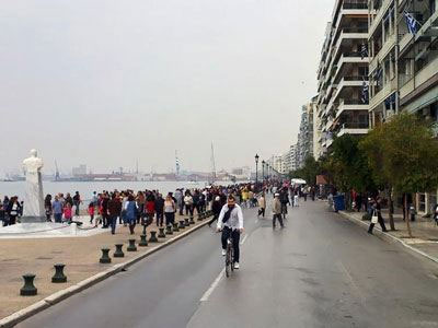 Θεσσαλονίκη: Πεζόδρομος σήμερα η Λεωφ. Νίκης