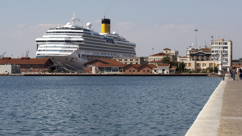 Συνεχίζονται οι αφίξεις κρουαζιερόπλοιων στη Θεσσαλονίκη