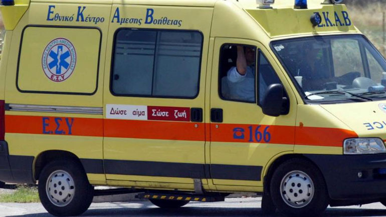 Ηράκλειο: Δύο τραυματίες σε τροχαίο με μοτοσικλέτα