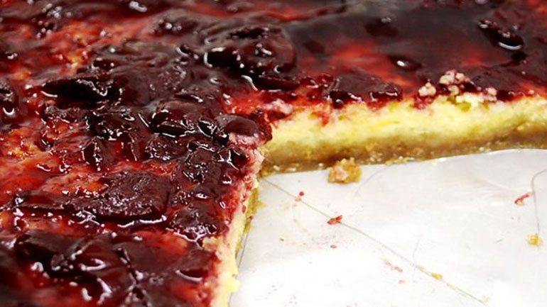 Τσιζκέικ ψυγείου με μπισκότα