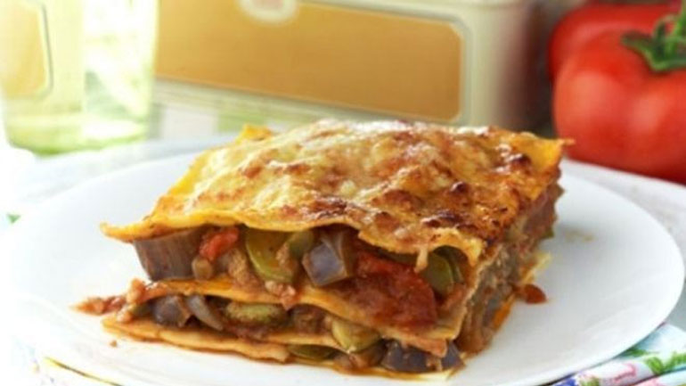 Λαζάνια με λαχανικά