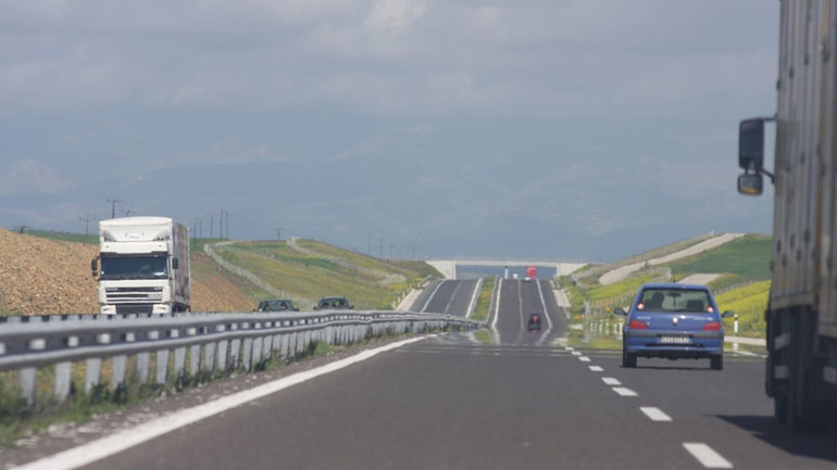 Κανονικά η κυκλοφορία στην Εγνατία Οδό