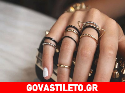 Φορέστε τα stacking rings και εντυπωσιάστε!
