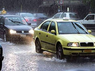 Κυκλοφοριακά προβλήματα στην Αττική λόγω της βροχόπτωσης