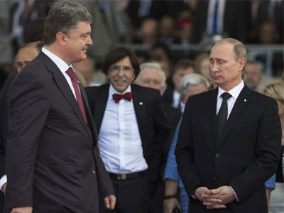 Τηλεφωνική επικοινωνία Πούτιν – Ποροσένκο