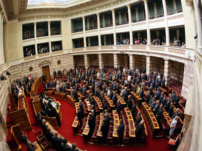 Στις 11.00 ο αγιασμός για τη νέα Σύνοδο της Βουλής