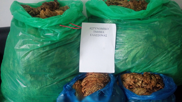 Συνελήφθη λαθρέμπορος καπνού στη Λάρισα