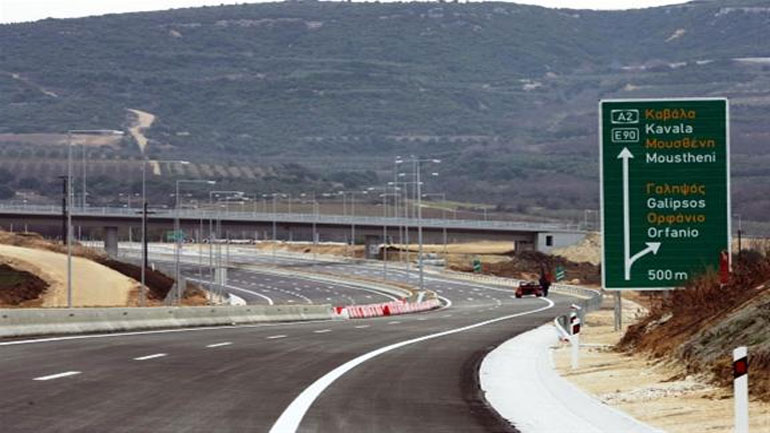 Ολονύκτιες κυκλοφοριακές ρυθμίσεις στην Εγνατία Οδό