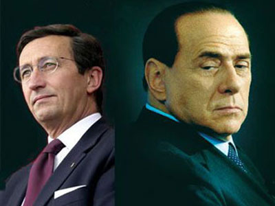 Σε τεντωμένο σχοινί οι σχέσεις Berlusconi – Fini στην Ιταλία