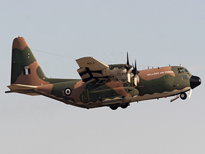 Στην Αλεξάνδρεια τα τρία C-130