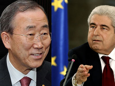 Τηλεφωνική συνομιλία Χριστόφια – Ban Ki-moon για το Κυπριακό