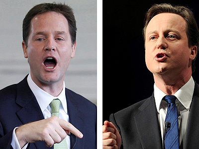Διαπραγματεύσεων συνέχεια για Cameron και Clegg στη Βρετανία