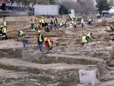 Διαμαρτυρία των εκτάκτων αρχαιολόγων στη Θεσσαλονίκη