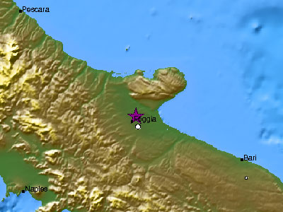 Αναστάτωση στην Φότζια μετά τον σεισμό των 4,4 R