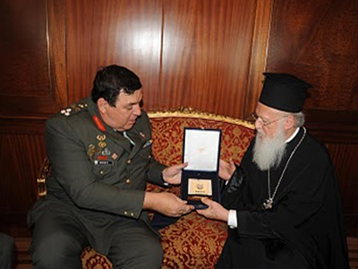 Στον Πατριάρχη ο αρχηγός Γ.Ε.Σ.