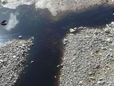 Ρύπανση στον Γεροπόταμο Κρήτης