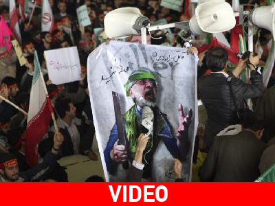 Βίαια επεισόδια στην Τεχεράνη