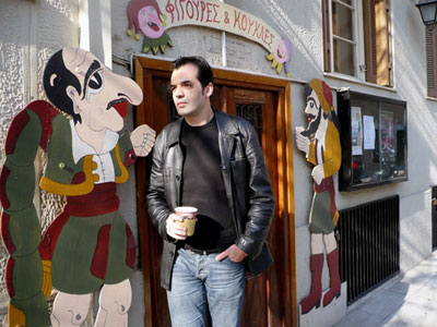 Καραγκιόζης από τον θίασο του Τάσου Κώνστα