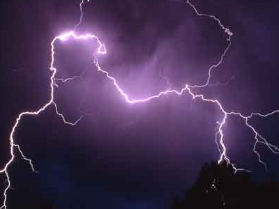 Τον χτύπησε κεραυνός…