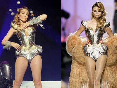Ντύθηκε Αφροδίτη η Kylie Minogue
