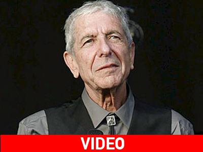 Τιμητική διάκριση για τον Leonard Cohen