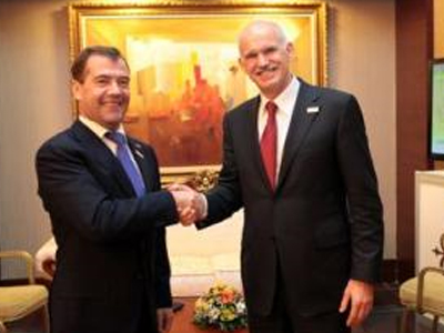 Στον Medvedev τηλεφώνησε ο πρωθυπουργός