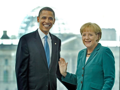 Επαφές Merkel-Obama για την ευρωπαϊκή κρίση