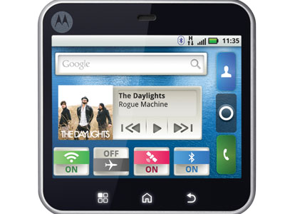 Motorola FLIPOUT με MOTOBLUR: Μοδάτο, τετράγωνο και σε μέγεθος τσέπης!