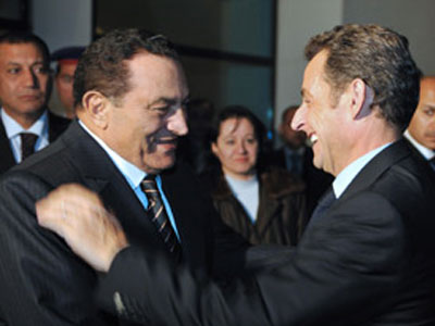 Επαφές Moubarak – Sarkozy για το Παλαιστινιακό