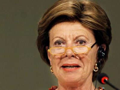 Στο Ηράκλειο η επίτροπος της Ε.Ε. Neelie Kroes
