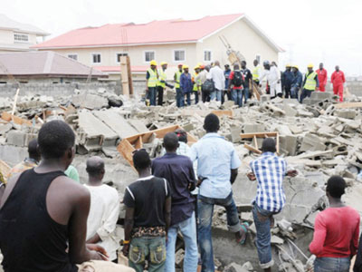 Φονική κατάρρευση κτιρίου στη Νιγηρία