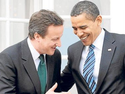 Ταύτιση Obama – Cameron για το Μεσανατολικό