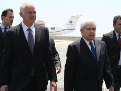 Στη Γενική Συνέλευση του ΟΗΕ Παπανδρέου και Χριστόφιας