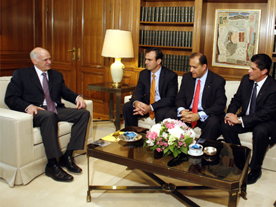 Συνομιλίες Παπανδρέου με επιχειρηματίες της ομογένειας