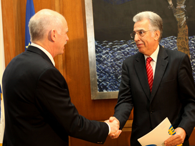 Συνάντηση Παπανδρέου με τον Ευρωπαίο Συνήγορο του Πολίτη