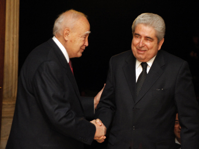 Στον πρόεδρο της Δημοκρατίας ο Δημήτρης Χριστόφιας