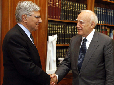 Συνάντηση Παπούλια με τον πρόεδρο του ομίλου ΕΛ.ΠΕ.