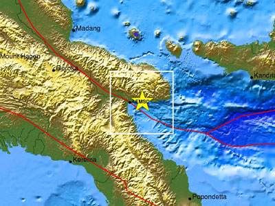 Σεισμός 6,3 Ρίχτερ στην Παπούα Νέα Γουινέα