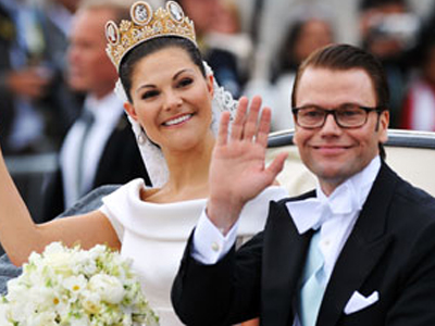 Παραμυθένιος βασιλικός γάμος στη Σουηδία